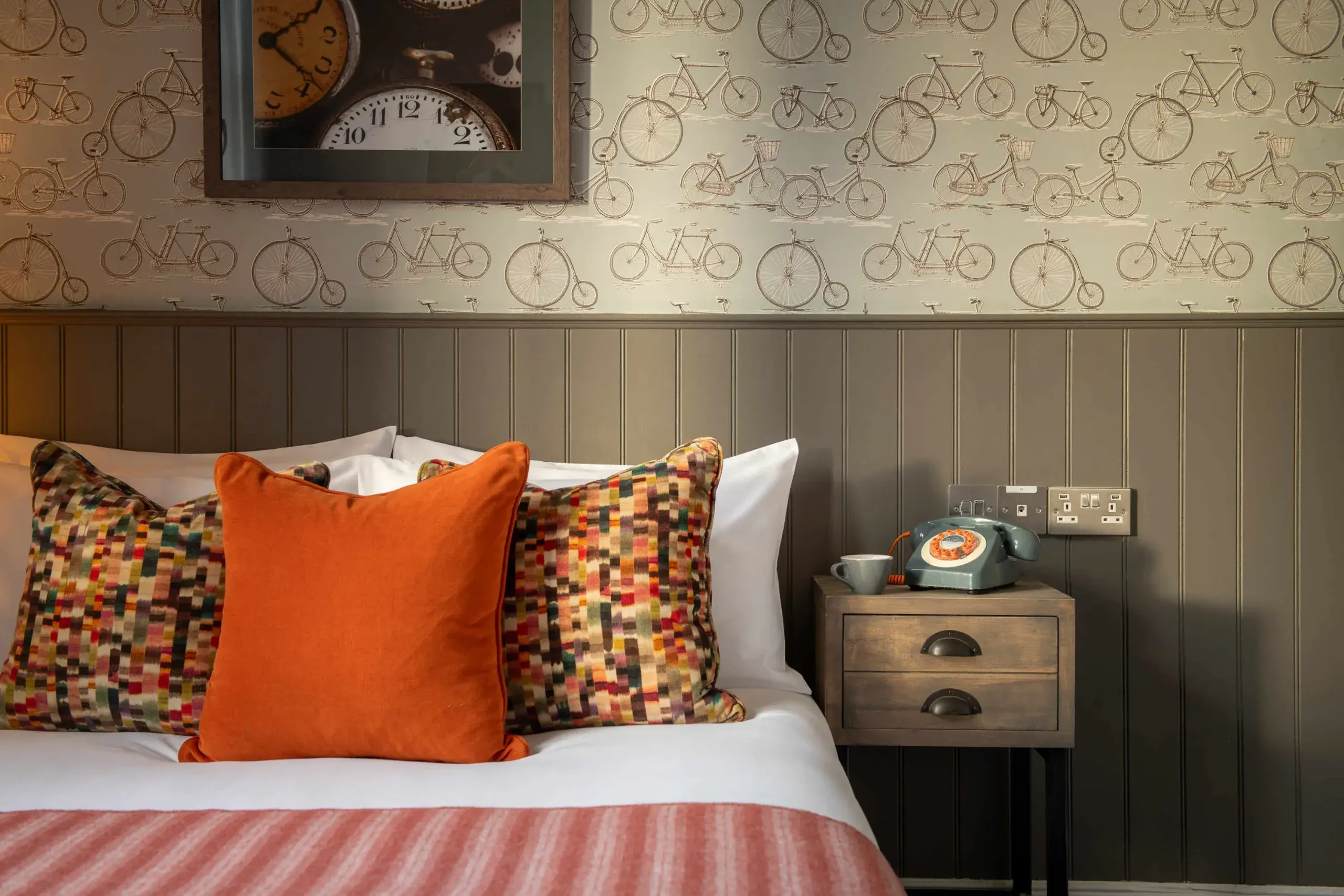 bedroom at the toll house